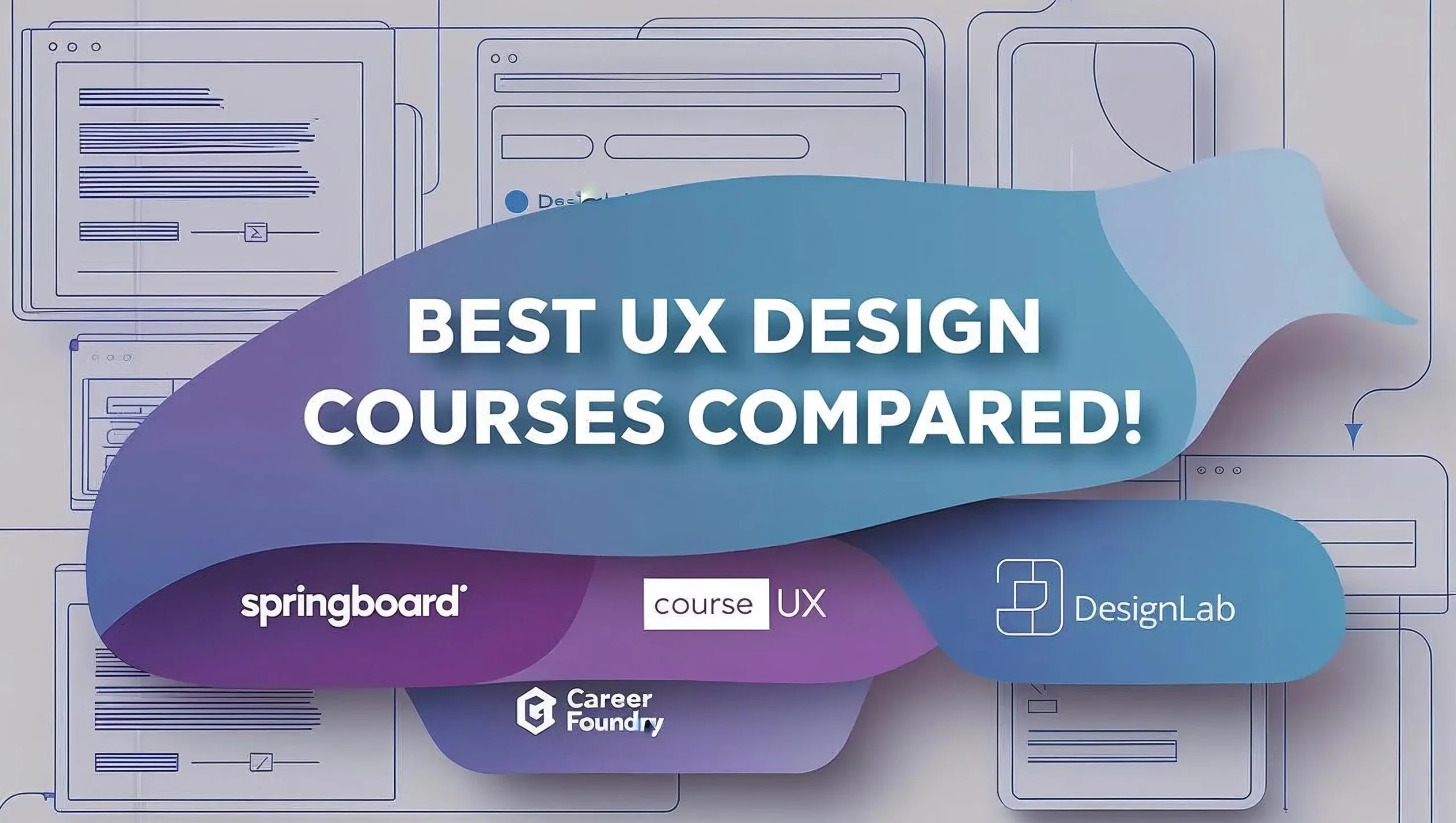 BEST UX DESIGN COURSES COMPARED